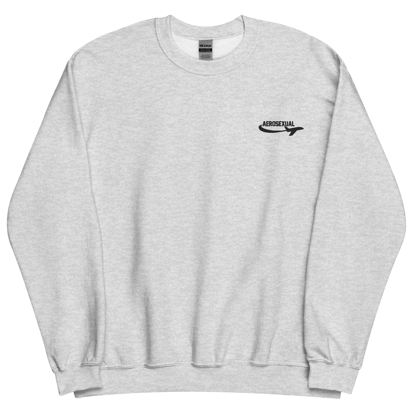 Aerosexual Sweatshirt - Aviation Embroidery - Unisex Cozy Top