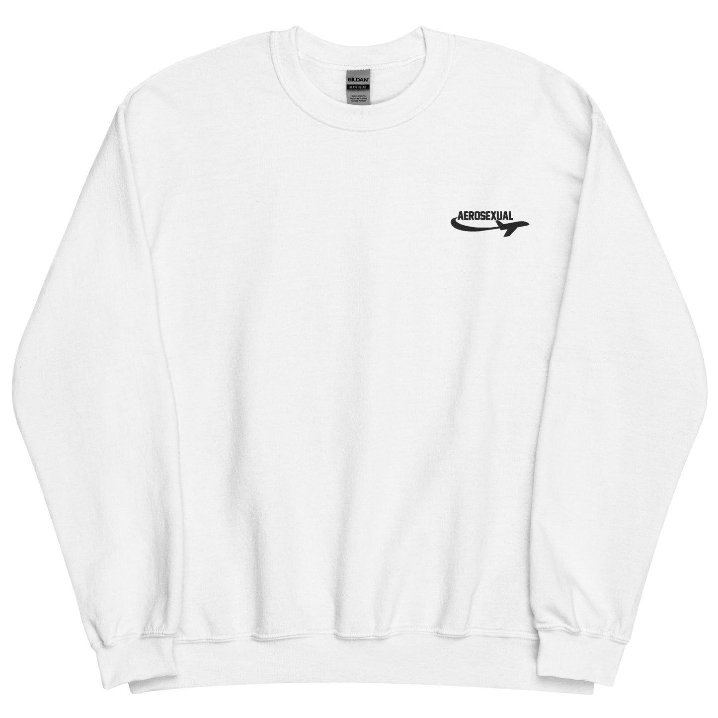 Aerosexual Sweatshirt - Aviation Embroidery - Unisex Cozy Top