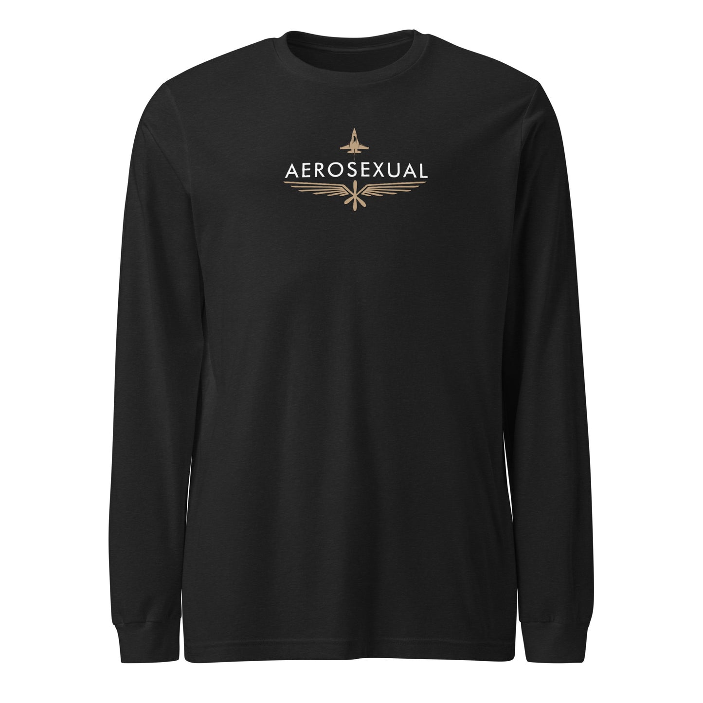 Aerosexual Long Sleeve - Aviation Tee - Unisex Cotton Shirt