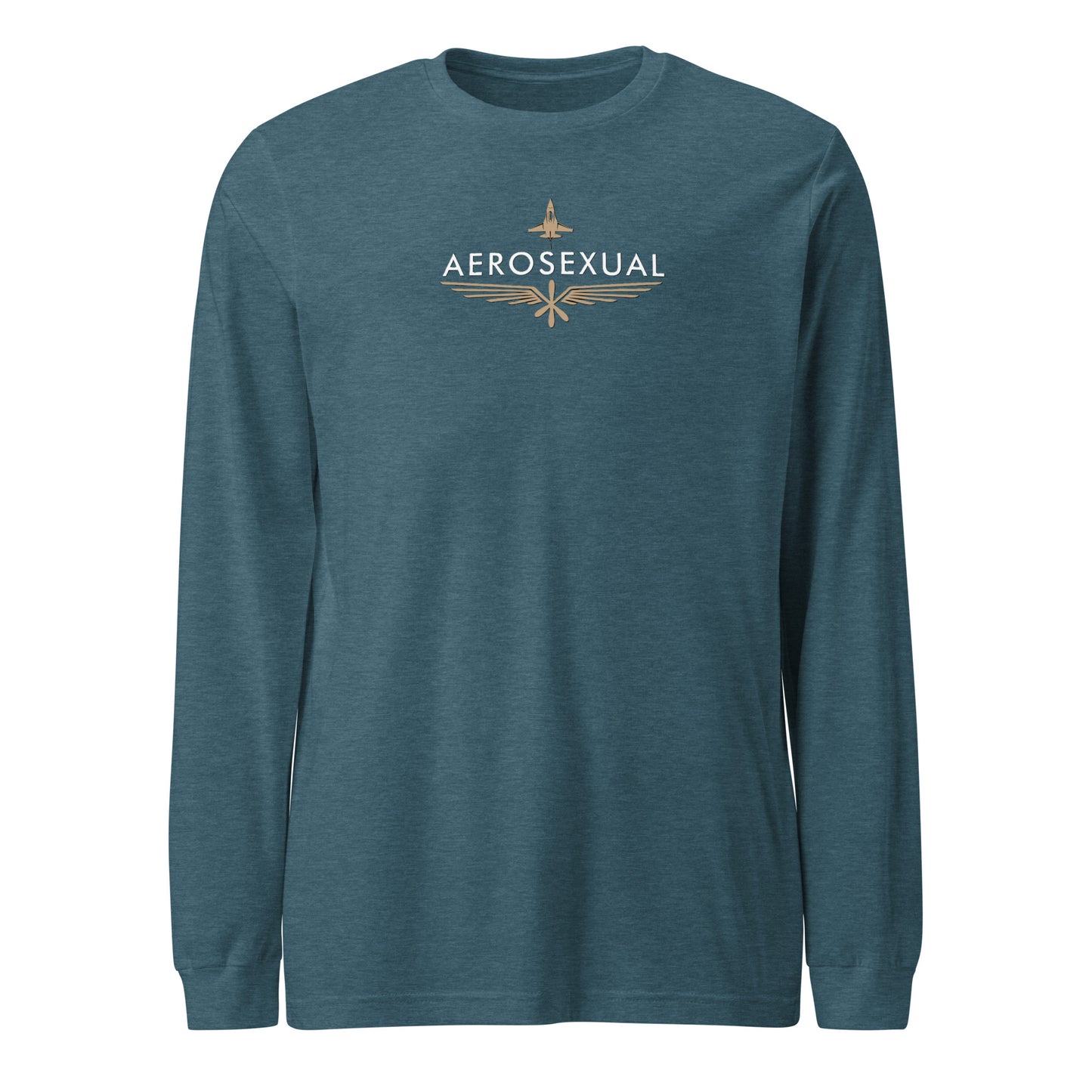 Aerosexual Long Sleeve - Aviation Tee - Unisex Cotton Shirt