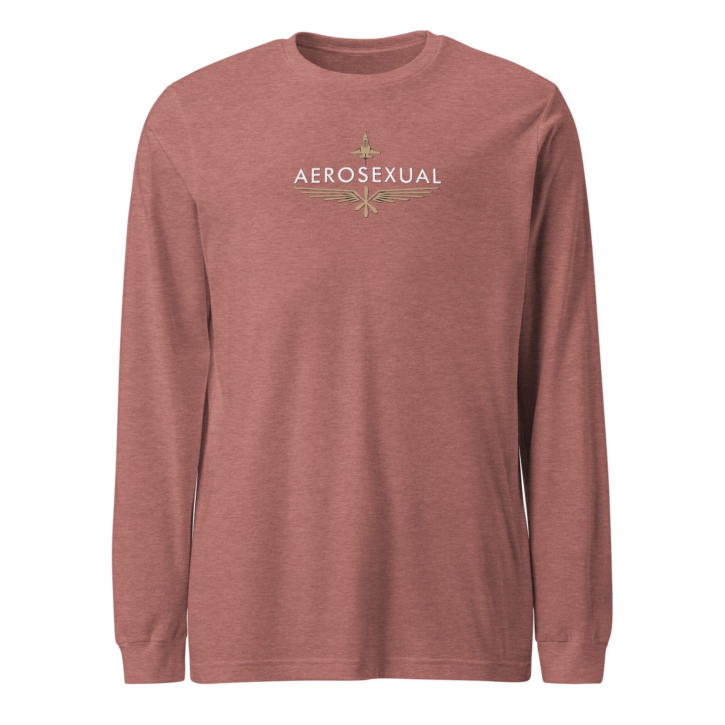 Aerosexual Long Sleeve - Aviation Tee - Unisex Cotton Shirt