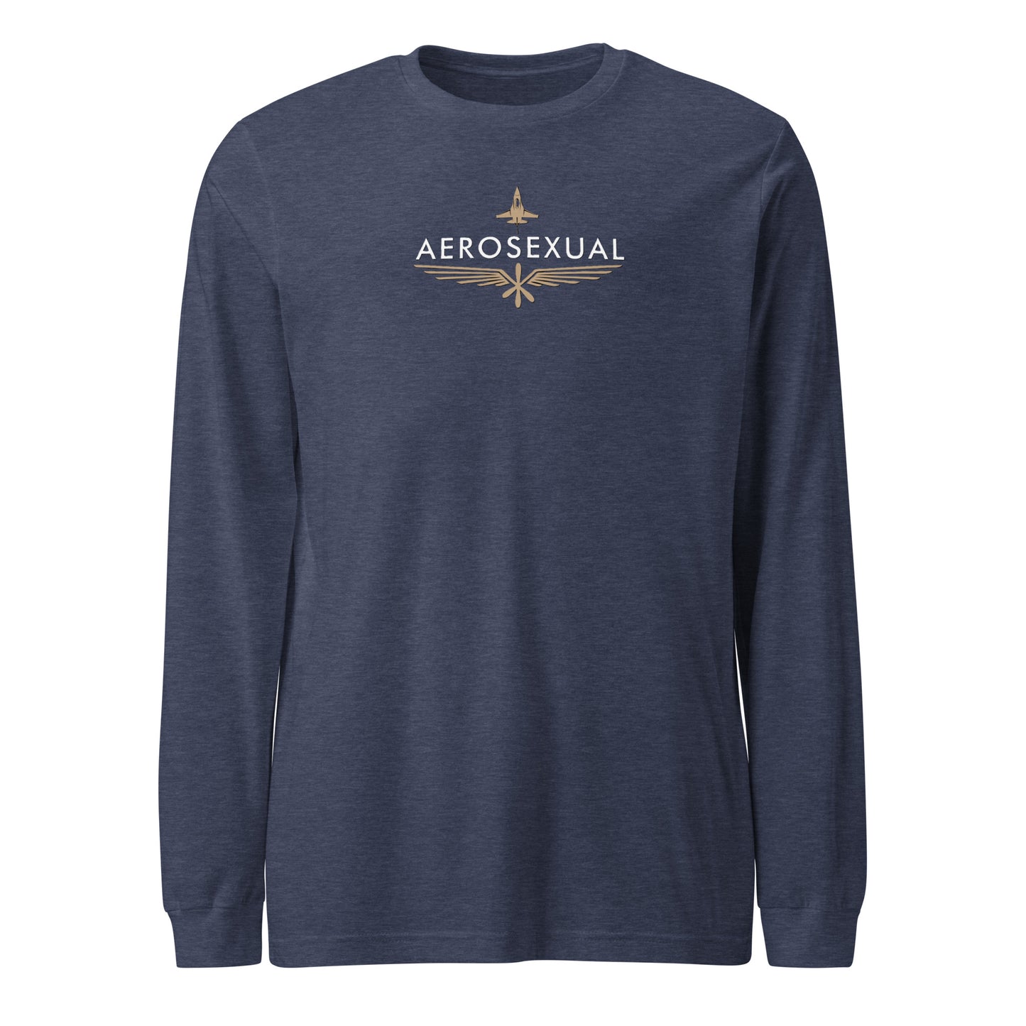 Aerosexual Long Sleeve - Aviation Tee - Unisex Cotton Shirt
