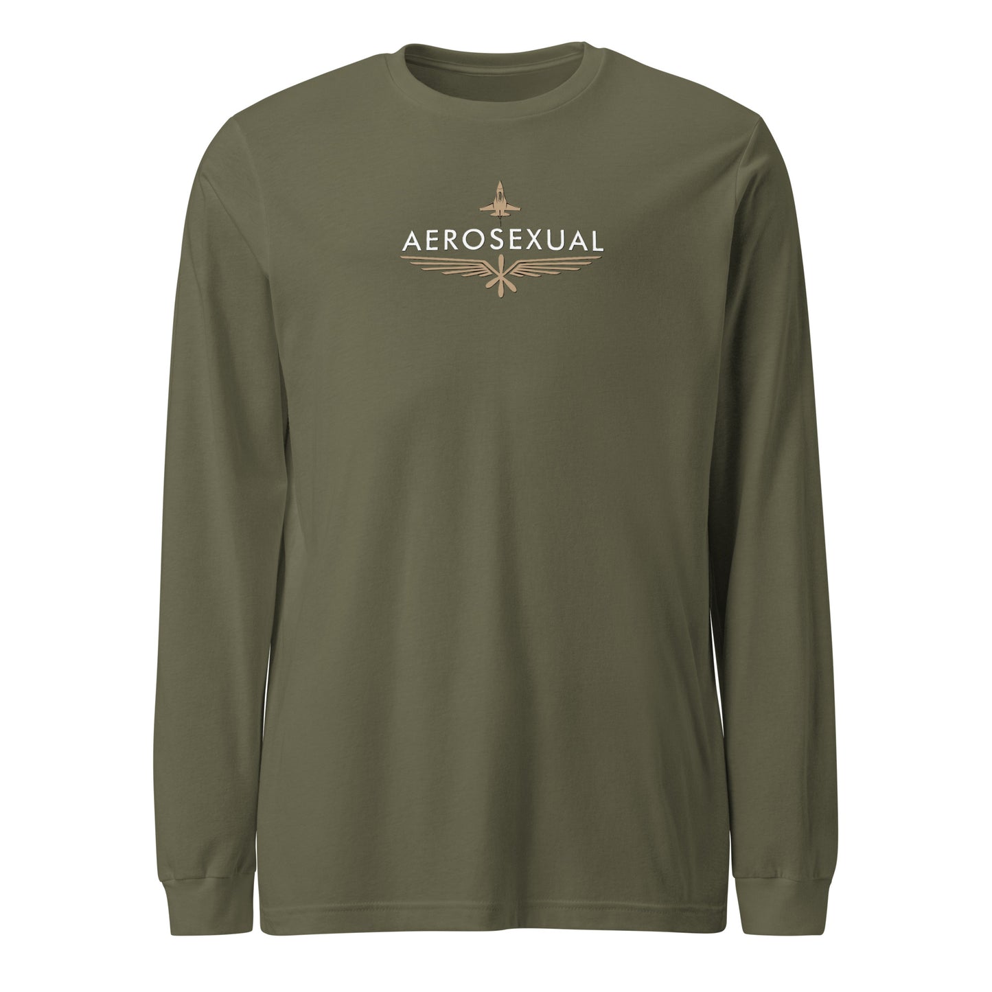 Aerosexual Long Sleeve - Aviation Tee - Unisex Cotton Shirt