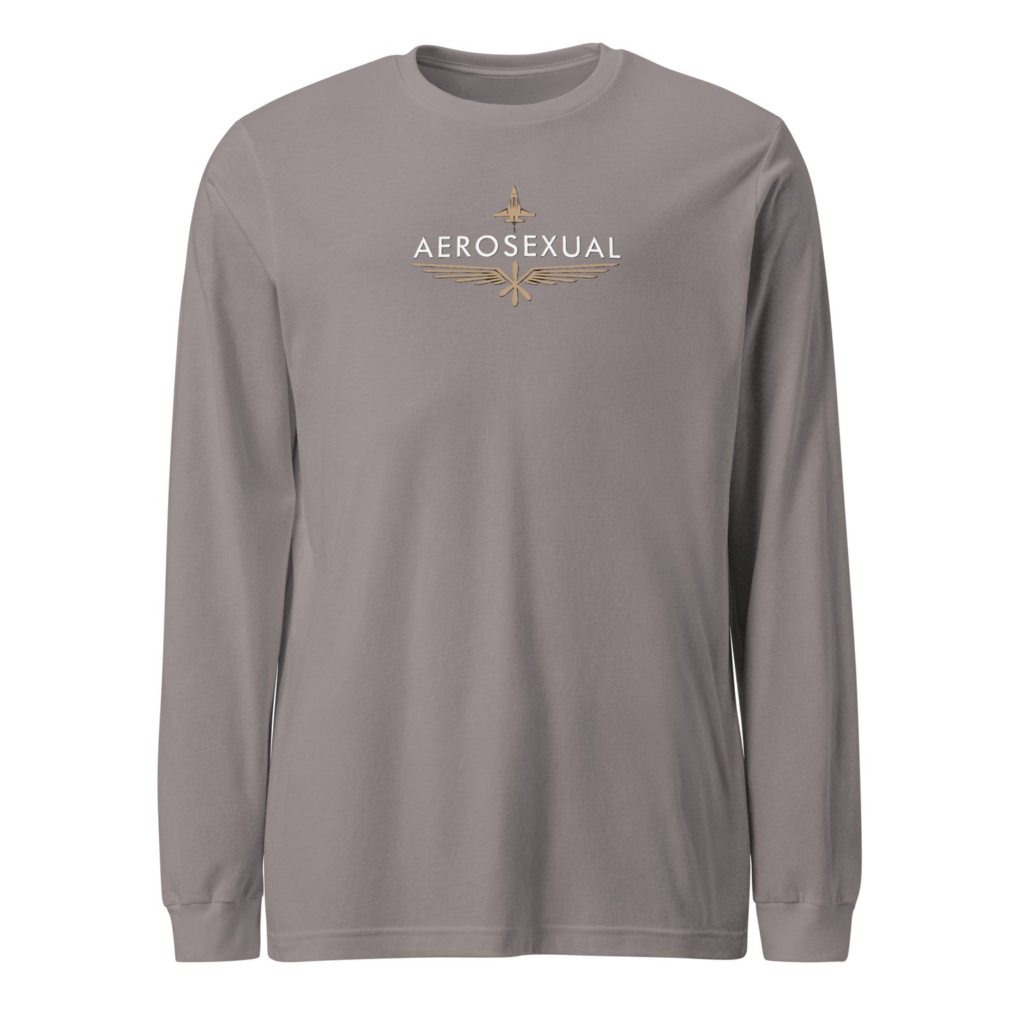 Aerosexual Long Sleeve - Aviation Tee - Unisex Cotton Shirt