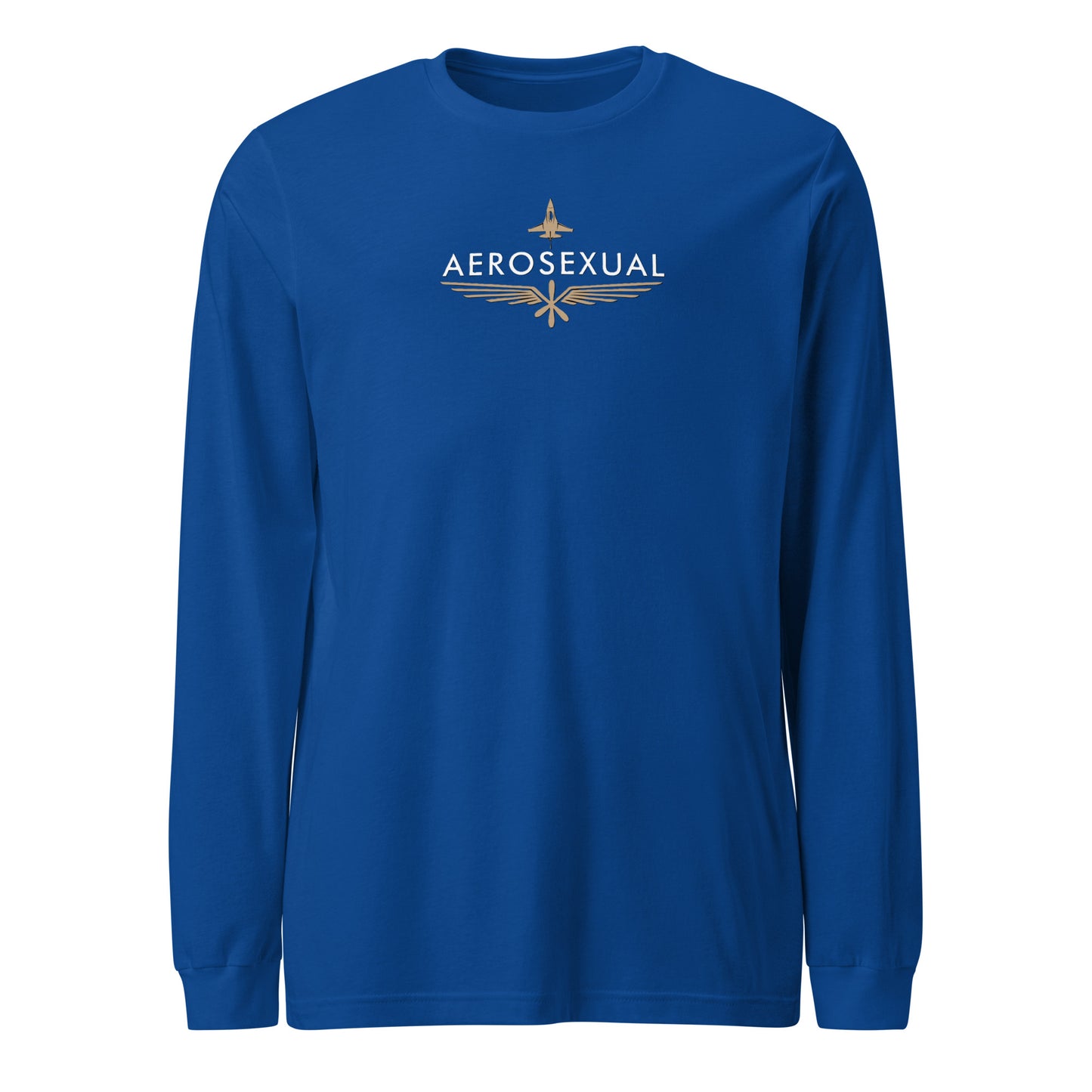 Aerosexual Long Sleeve - Aviation Tee - Unisex Cotton Shirt