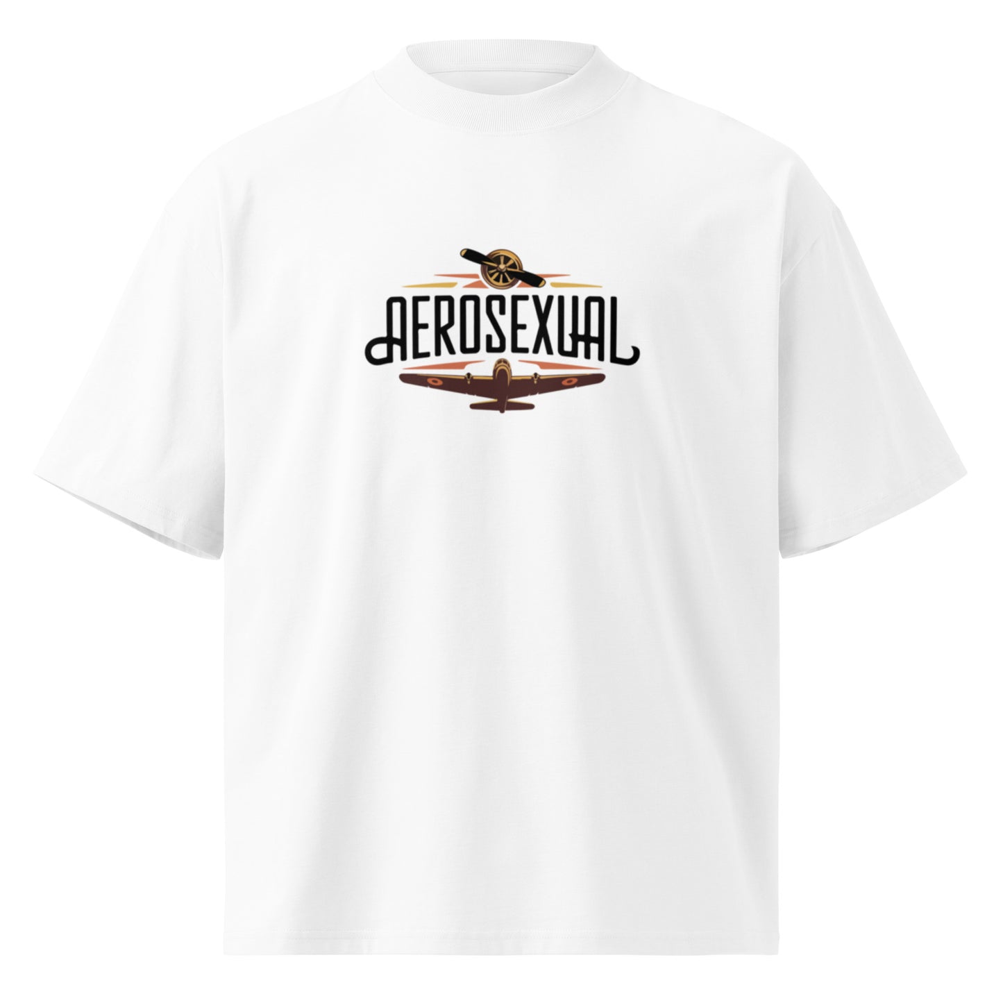 Aviator Cotton Tee - Organic Flight Top - Aerosexual Shirt