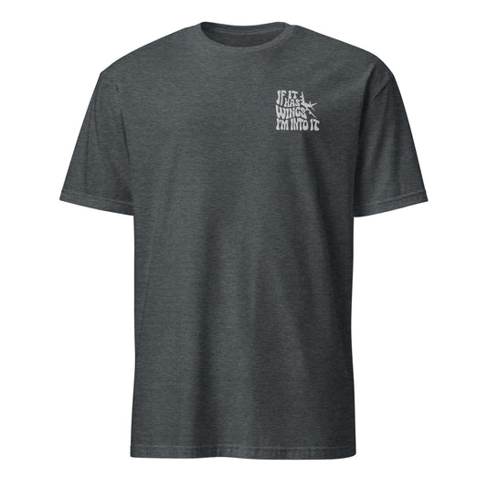 Aviation Graphic Tee -  Slogan Shirt - Unisex Casual Top