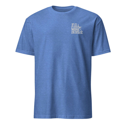 Aviation Graphic Tee -  Slogan Shirt - Unisex Casual Top