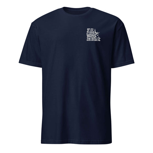 Aviation Graphic Tee -  Slogan Shirt - Unisex Casual Top