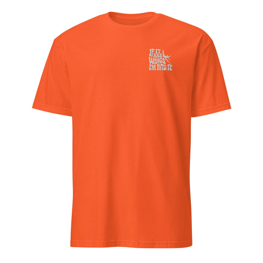 Aviation Graphic Tee -  Slogan Shirt - Unisex Casual Top