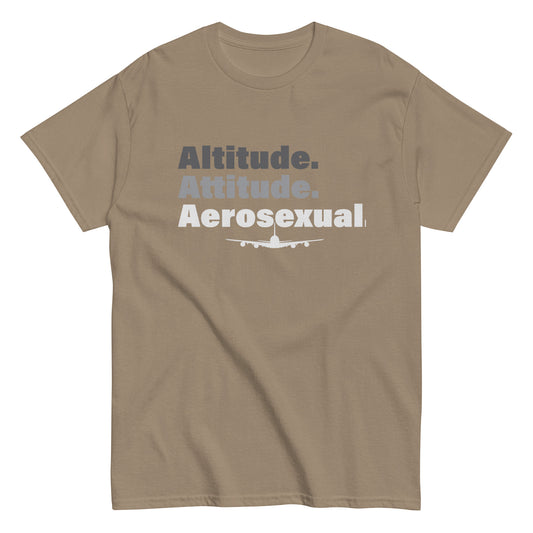Aviator Tee - Flight Logo Shirt - Aerosexual Cotton Top