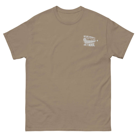 Jet Noise Tee - Aerosexual Statement Shirt - Unisex Casual Top