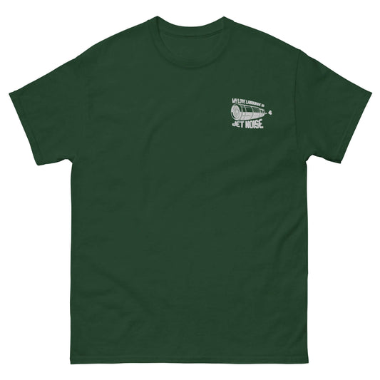 Jet Noise Tee - Aerosexual Statement Shirt - Unisex Casual Top
