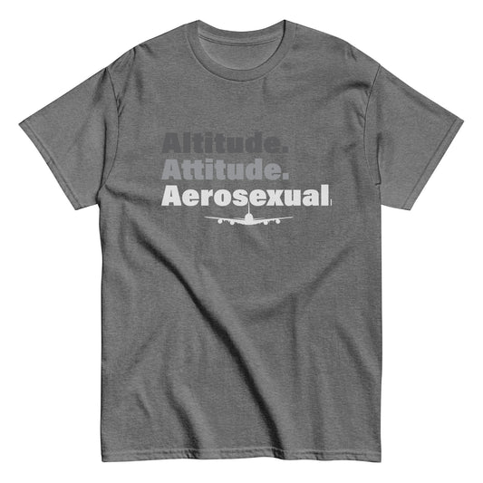 Aviator Tee - Flight Logo Shirt - Aerosexual Cotton Top