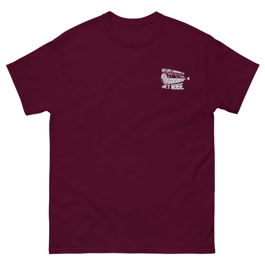 Jet Noise Tee - Aerosexual Statement Shirt - Unisex Casual Top