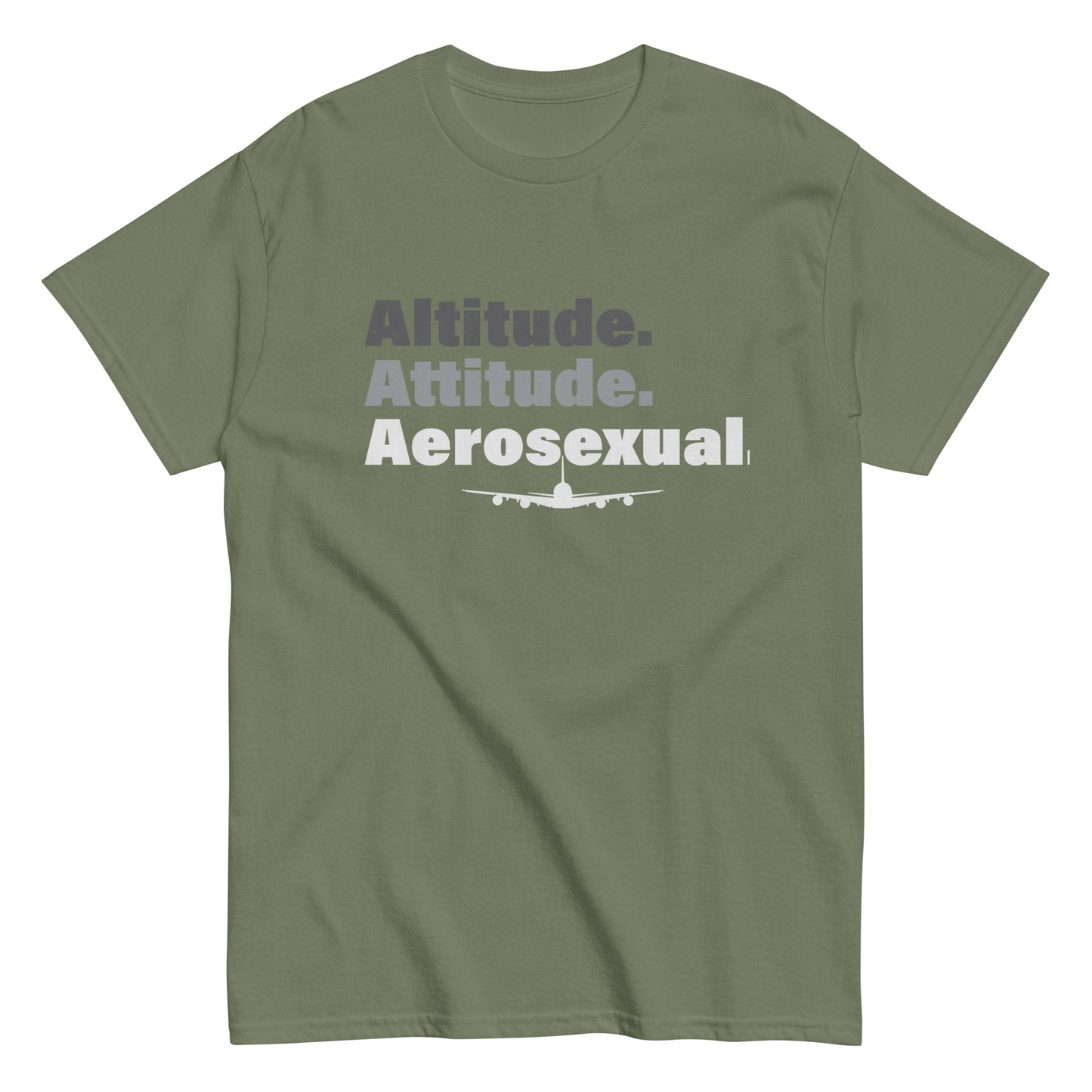 Aviator Tee - Flight Logo Shirt - Aerosexual Cotton Top