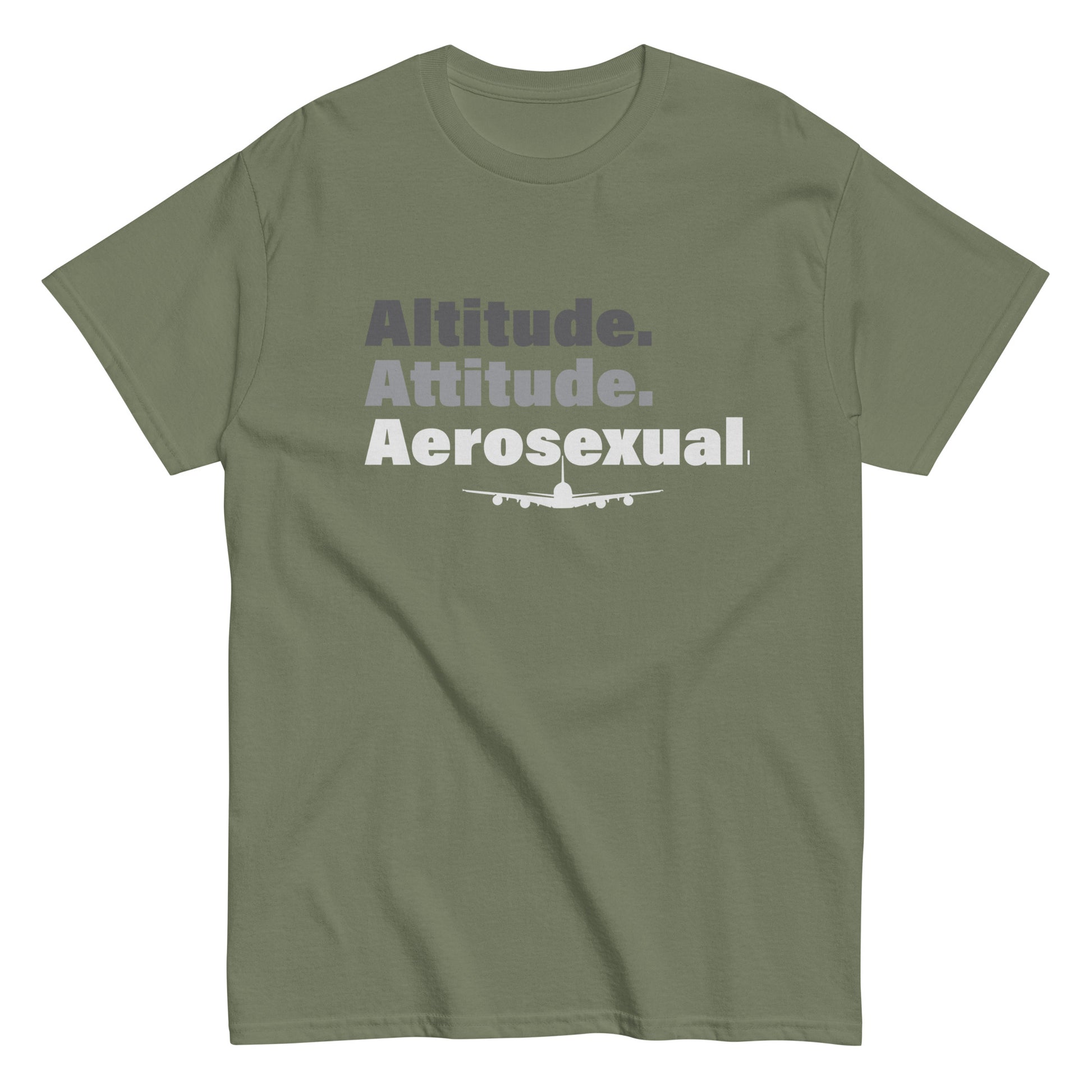 Aviator Tee - Flight Logo Shirt - Aerosexual Cotton Top