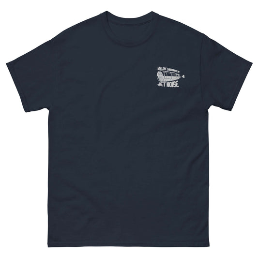 Jet Noise Tee - Aerosexual Statement Shirt - Unisex Casual Top