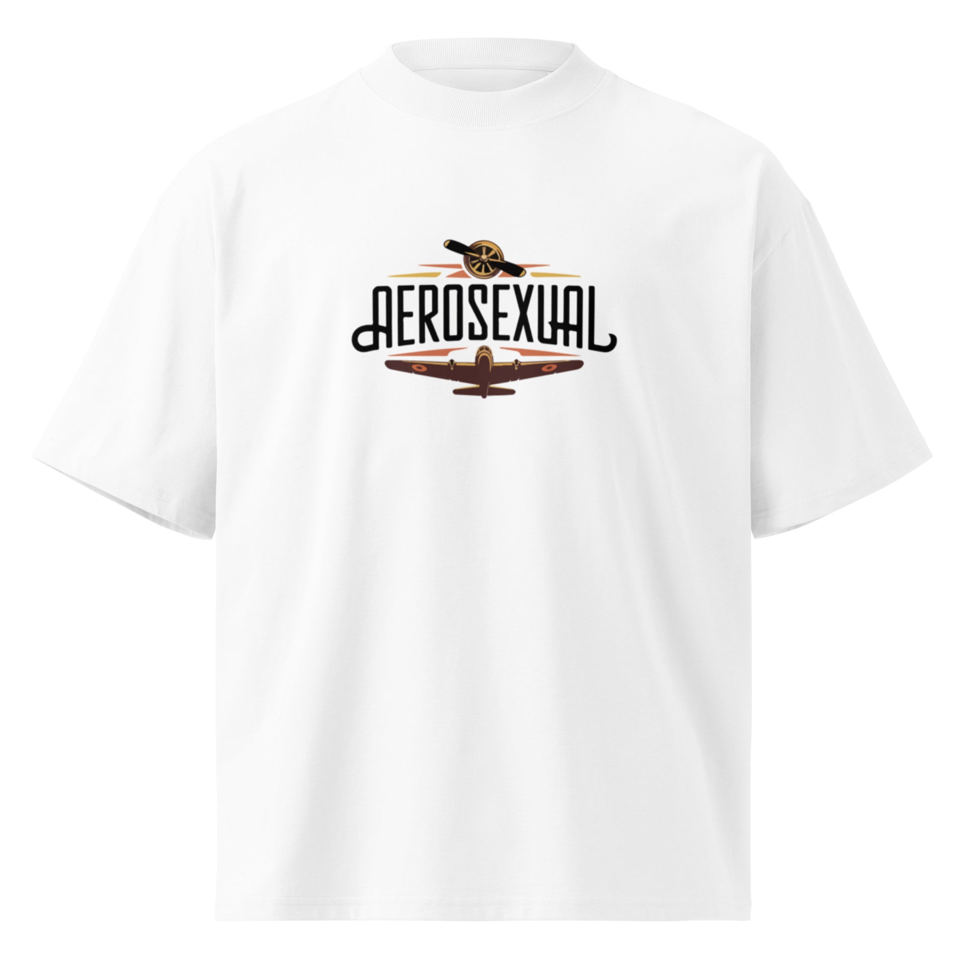 Aviator Cotton Tee - Organic Flight Top - Aerosexual Shirt