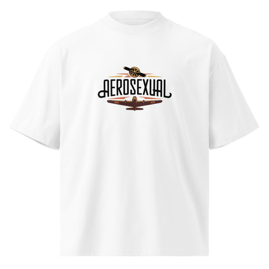 Aviator Cotton Tee - Organic Flight Top - Aerosexual Shirt